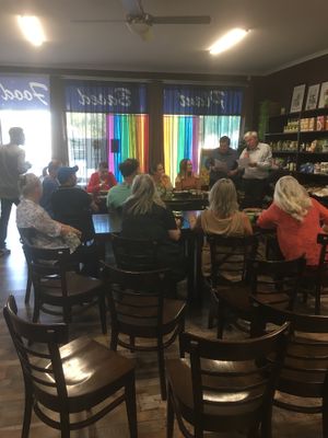 Great Nature is available for events and workshops  at Great Nature Vegetarian Snacks and Grocery in Christies Beach