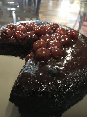 Chocolate Morello Cherry Cake  at Great Nature Vegetarian Snacks and Grocery in Christies Beach