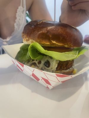 Southwest chicken sandwich  at Veggy Street in Las Vegas