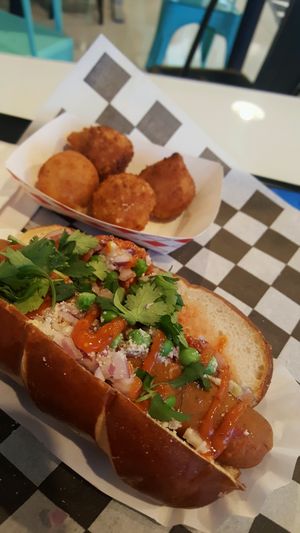 Vegan SmartDog at Veggy Street in Las Vegas