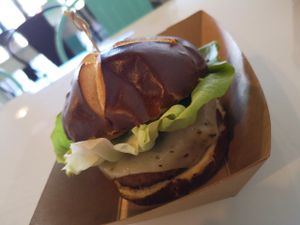Mea Culpa Burger at Veggy Street in Las Vegas