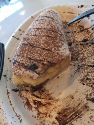 Crepes banana chocolate at Veggy Street in Las Vegas