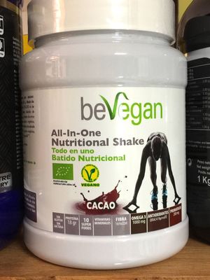 Choice of vegan supplements at Tente en Pie at Tente En Pie in Fuerteventura