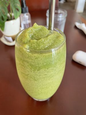 Pdog’s vegan peanut butter smoothie, $3  at Footprint Cafes in Siem Reap