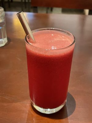 Red detox juice, $3  at Footprint Cafes in Siem Reap