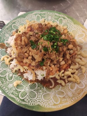 The food (Medium) at Kuschari König in Cologne