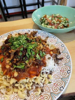 Medium sized menu (comes with a drink)  at Kuschari König in Cologne