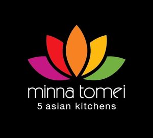 Restaurant Logo at Minna Tomei in Haifa