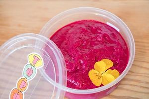 Beet Hummus at TOPO by Kitchen Mouse in Los Angeles