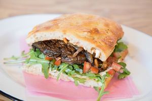 Spicy Mushroom Sandwich at TOPO by Kitchen Mouse in Los Angeles
