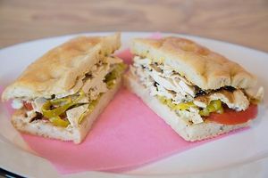 Tofu Turkey Sandwich at TOPO by Kitchen Mouse in Los Angeles