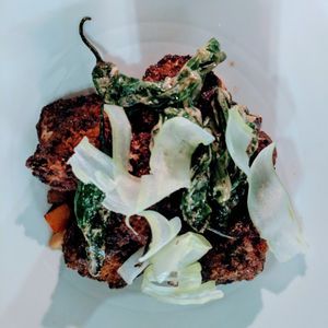 Sichuan fried tofu at Service Bar in Columbus