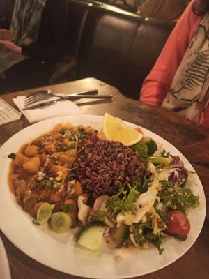 Nyonya curry at Vantra Vegan in London