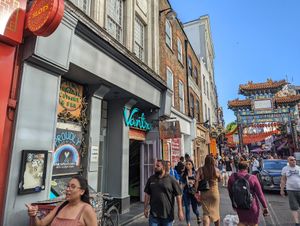 Located right by the Chinatown gate (& M&M store!) at Vantra Vegan in London