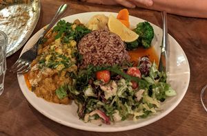 Curry at Vantra Vegan in London