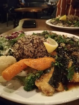 Magic mushrooms dish at Vantra Vegan in London