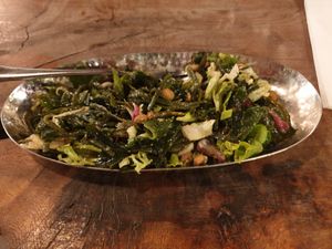 Seeweed salad at Vantra Vegan in London