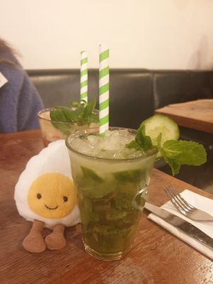 Mojito was okkk at Vantra Vegan in London