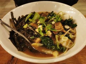 Miso Soba at Vantra Vegan in London