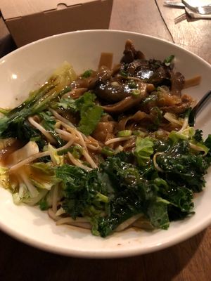 Dinner was healthy and delicious! at Vantra Vegan in London