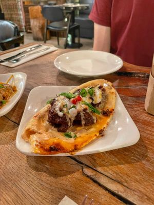 Satay Lamb  at Vantra Vegan in London