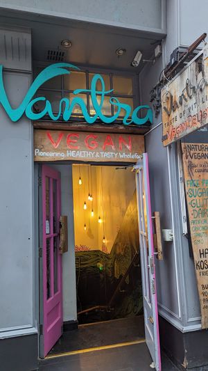 Entrance at Vantra Vegan in London