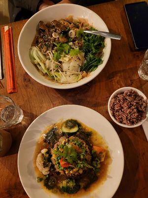 Tasty and warm 💚 at Vantra Vegan in London