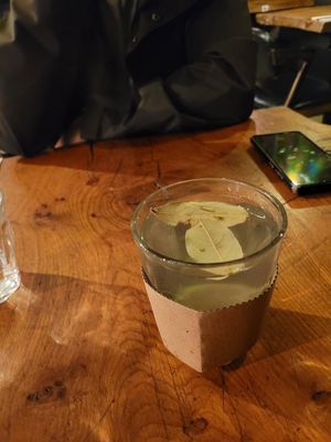 I loved the diggestive tea! at Vantra Vegan in London