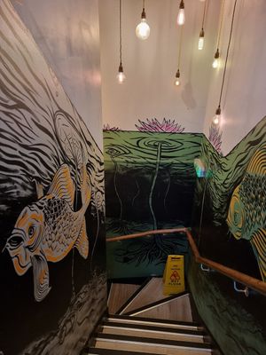 Staircase at Vantra Vegan in London