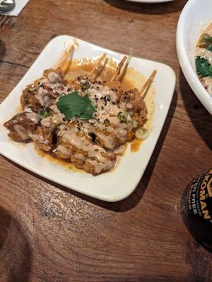 Satay tofu at Vantra Vegan in London
