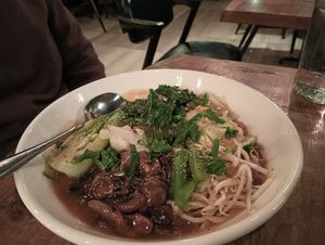 A noodle dish whose name I can't remember. at Vantra Vegan in London