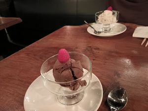 Nice cream. at Vantra Vegan in London