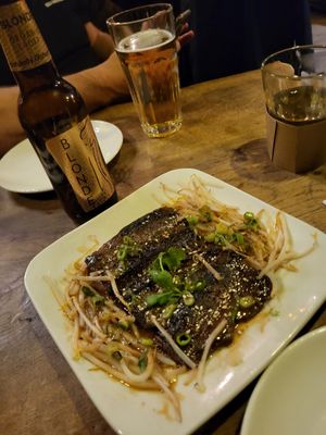 Teriyaki soy VFish👌🏽🤤 at Vantra Vegan in London