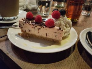 Raspberry at Vantra Vegan in London