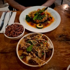 Rolls & smashing lentils 😋 at Vantra Vegan in London