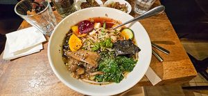 ramen at Vantra Vegan in London