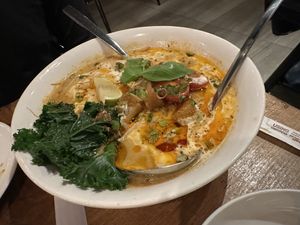 Laksa  at Vantra Vegan in London