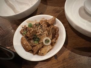 Vegan chicken  at Vantra Vegan in London