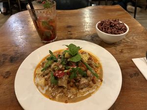 Curry   at Vantra Vegan in London