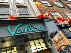 outside at Vantra Vegan in London