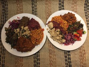 Vegan Buffet at Vantra Vegan in London