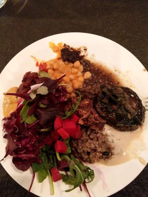 Buffet at Vantra Vegan in London