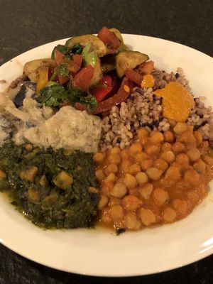 Another plate make by myself at Vantra Vegan in London