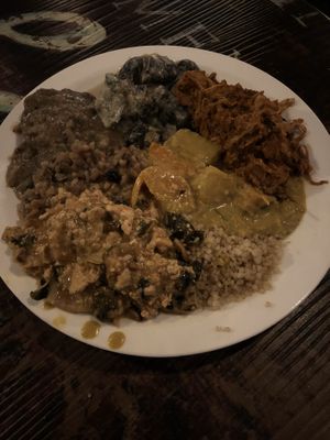 Warm plate  at Vantra Vegan in London