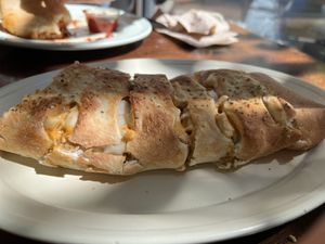 Buffalo Chick’n Strombolii  at Stromboli's Restaurant in Rochester