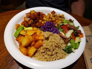 Buddha Bowl at Green Papaya in Tamarindo
