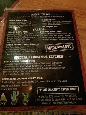  at Green Papaya in Tamarindo