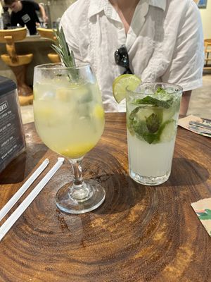 Drinks  at Green Papaya in Tamarindo