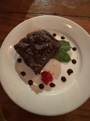 Hippie brownie   at Green Papaya in Tamarindo