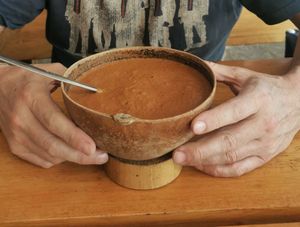 Tascalate at Cafe Jade in Palenque